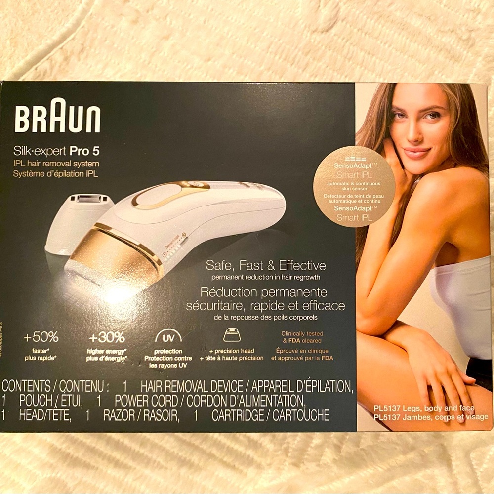 Braun Silk•expert Pro 5 IPL hair remover system
